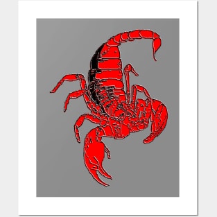 Scorpion 3D Scorpio skorpion Skorpio Posters and Art